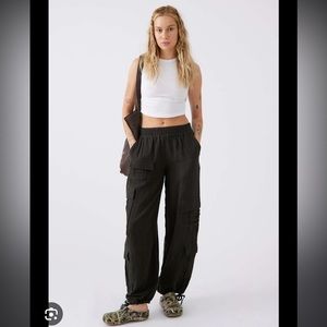 urban outfitter pants black xs cargo